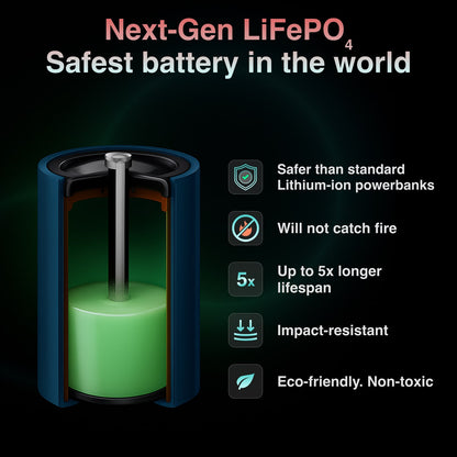 ChargeCore SafeCharge Max 5K - Aquatic Awe