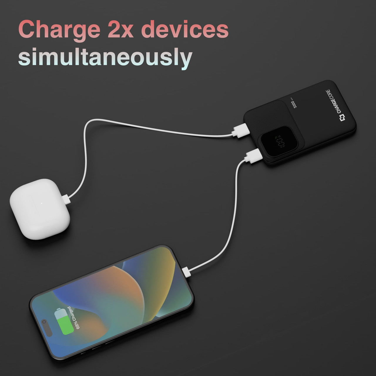 ChargeCore SafeCharge Max 5K - Black