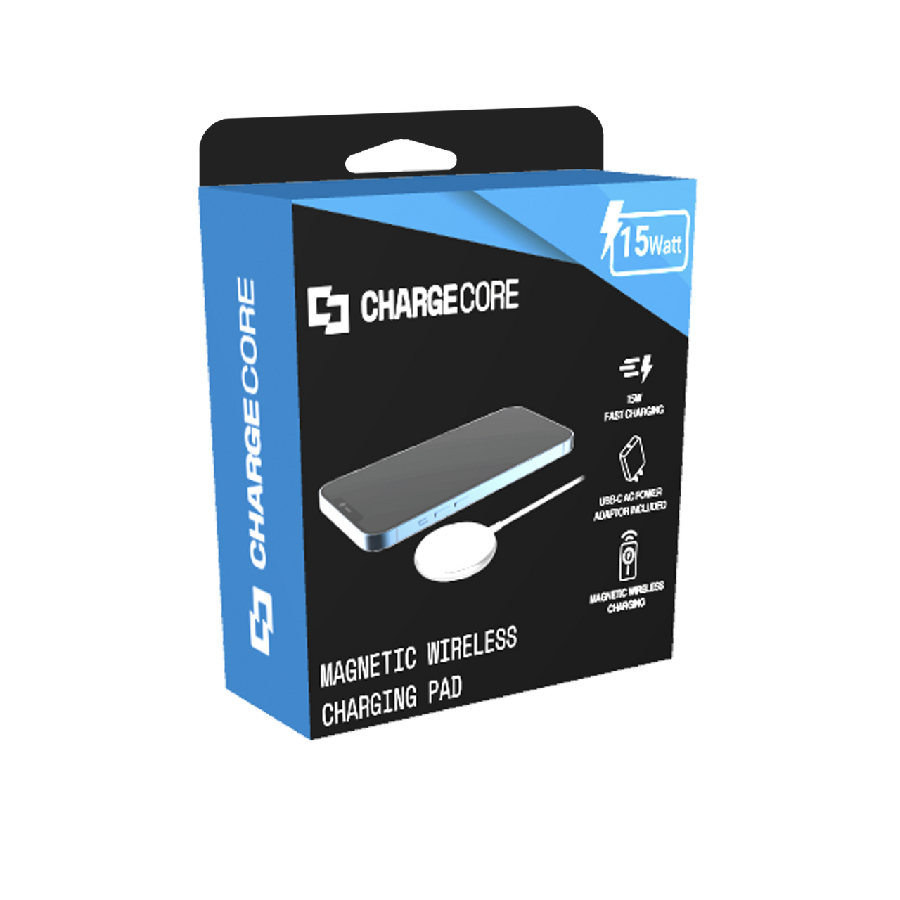 Laser ChargeCore Magnetic Phone Charging Pad