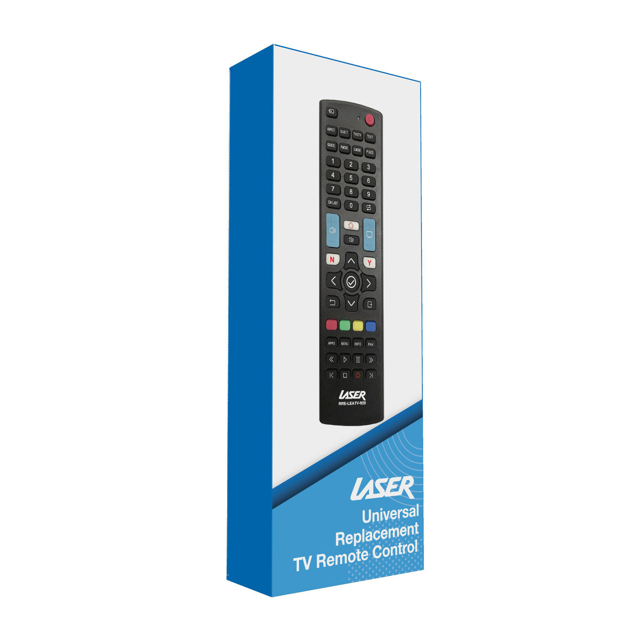 Laser Universal TV Remote for Smart & LED TVs