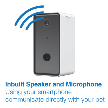 Tech4Pets Smart Treat Dispenser with HD Camera & 2-Way Audio
