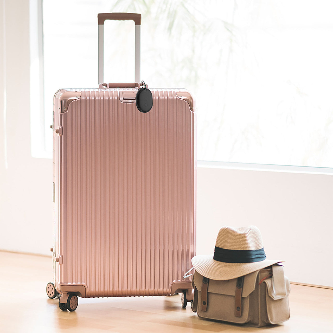 Laser Mini Smart Tag with Apple Find My Tracking Black