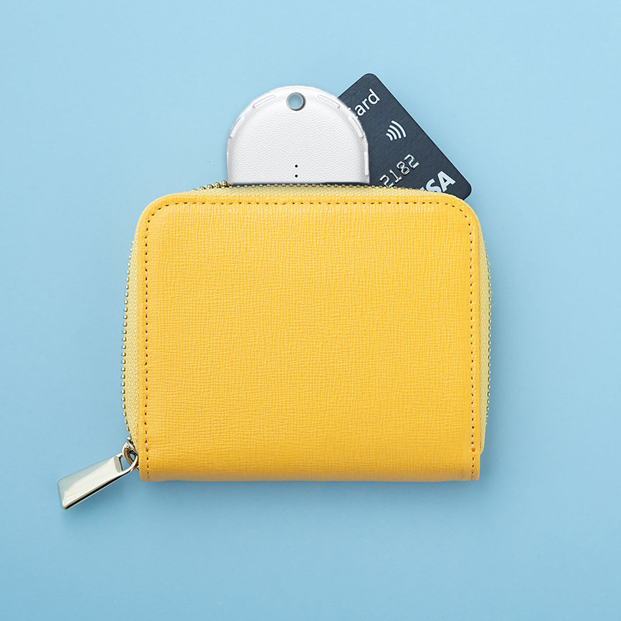 Laser Mini Smart Tag with Apple Find My Tracking White