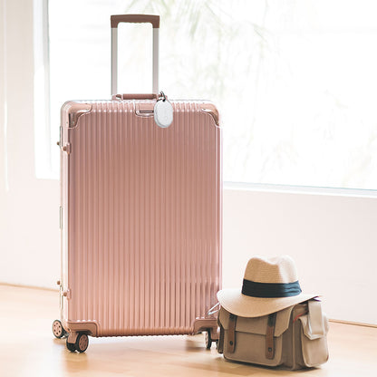 Laser Mini Smart Tag with Apple Find My Tracking White