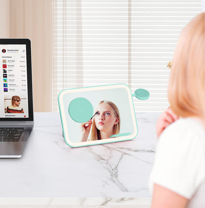 Makeup Mirror 3 in 1 Wireless Charger Qi2