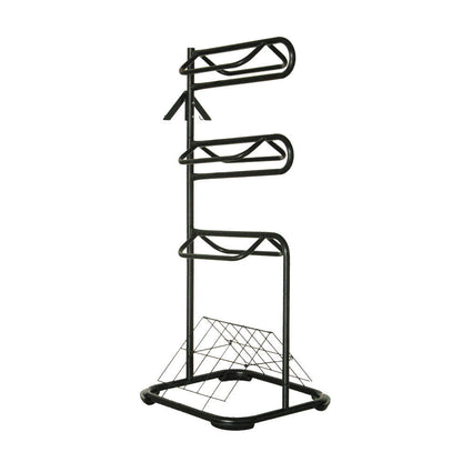 Samland Heavy Duty Three Tier Rotable Saddle Stand Saddle Rack