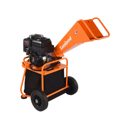 Samland WC50BS Mini Wood Chipper, Briggs & Stratton 6.5 HP Engine