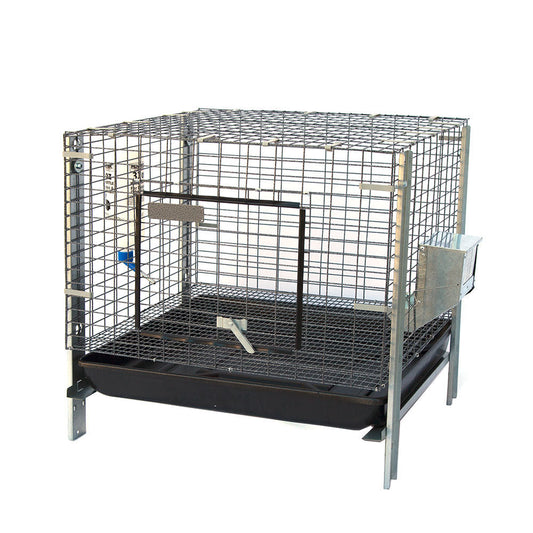 Samland Stackable Rabbit Cage with Feeder Water Bottle