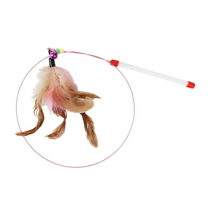 Cat Toys,Interactive Kitten Toy for Indoor Kitty Exercise 14 Piece with Fish Catnip Spiral Spring, Tube, Crinkle Balls Helps Reduce Stress & Provide Anxiety Relief for Cats