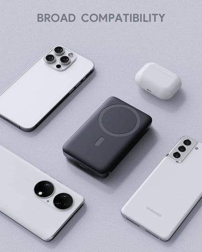 Aukey MagLinnk 10000mAh Magnetic Wireless Charging Power Bank (PB-MS02)