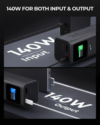 Aukey Sprint X 27.6K 140W 27,600mAh Portable Power Bank with PD3.1 (PB-Y45)