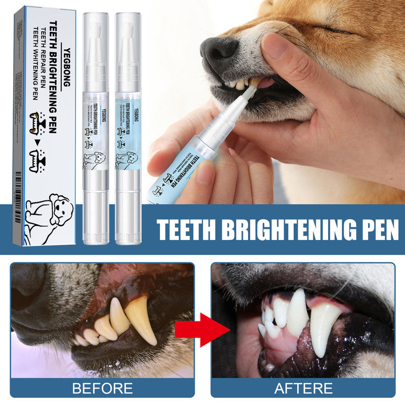 Yegbong Pet Dental Pen Dental Care Stick for Dogs & Cats