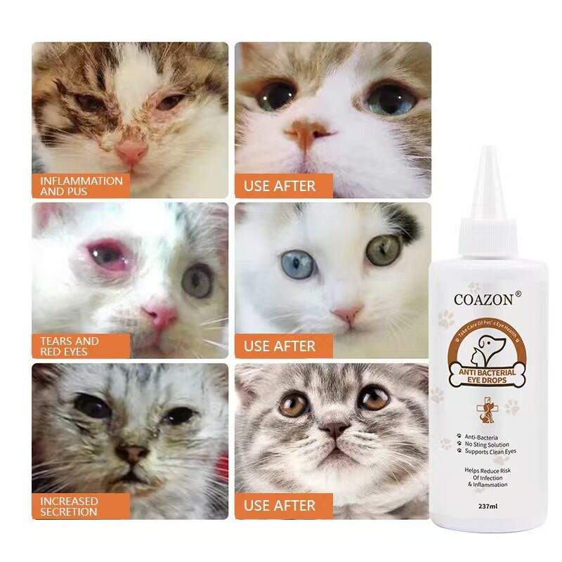 Pet eye drops
