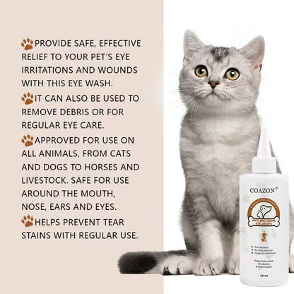 Pet eye drops