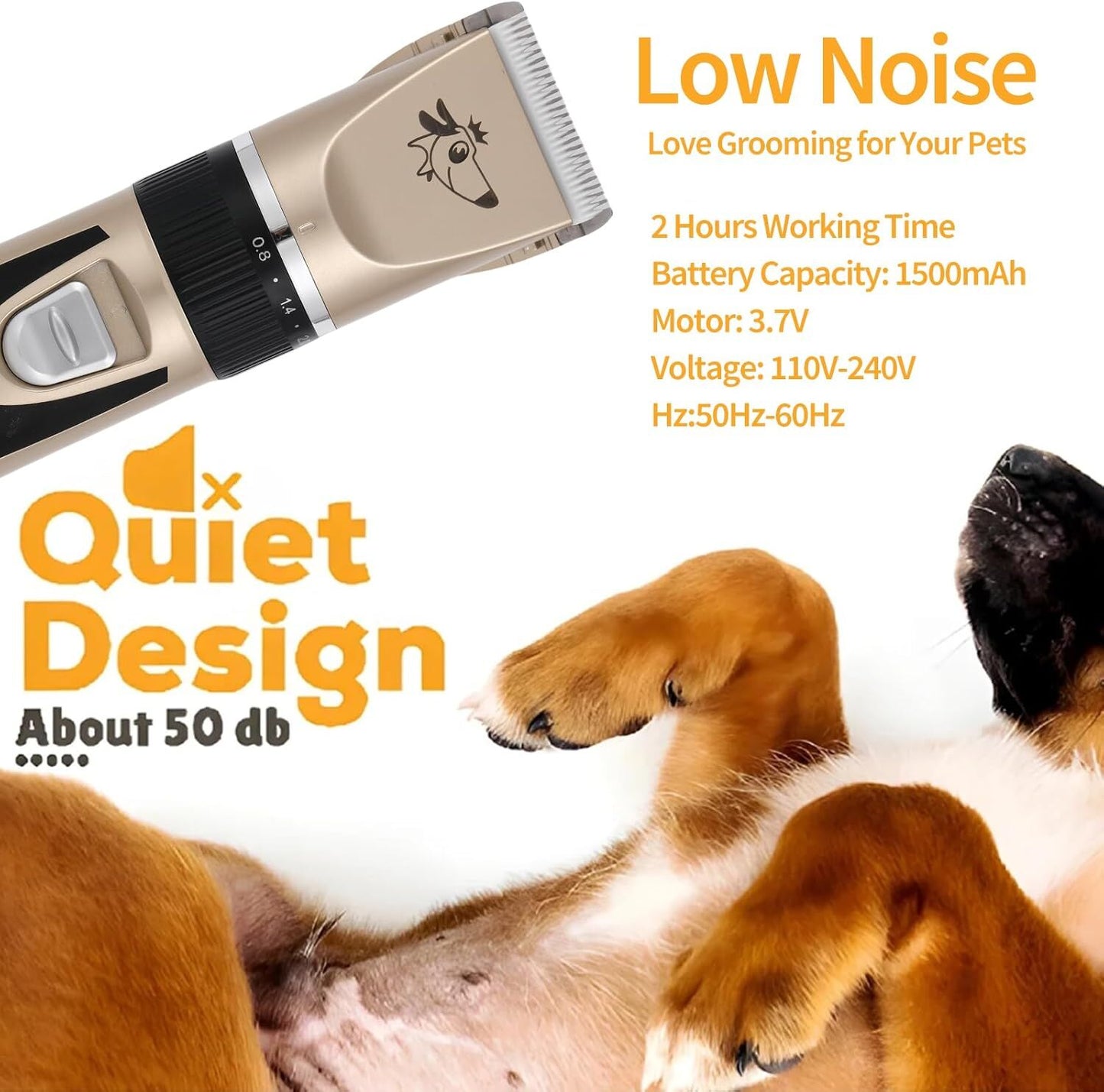 Dog Clippers Grooming Kit