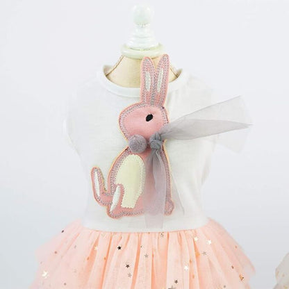 Pet products 2-Pack Small Dog Dress Female Tiny Puppy Clothes Girl Tutu for Dogs Dresses Harness Birthday Apparel（Chest circumference37cm, back length25cm, neck circumference26cm）