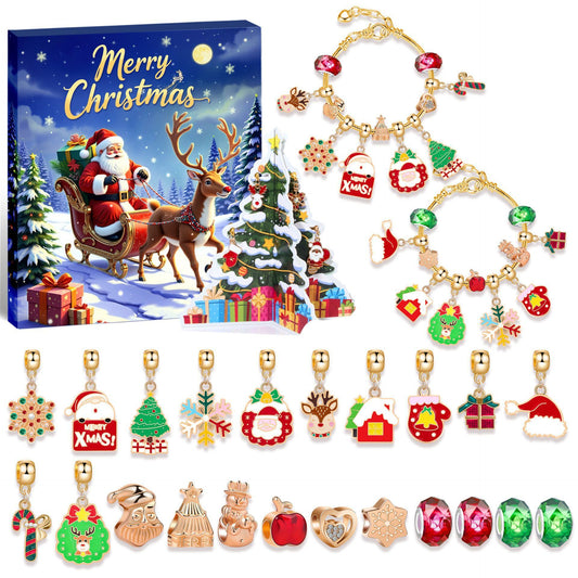 Christmas DIY Jewelry & Craft Advent Calendar(
YD-08,20*17*1.3cm)