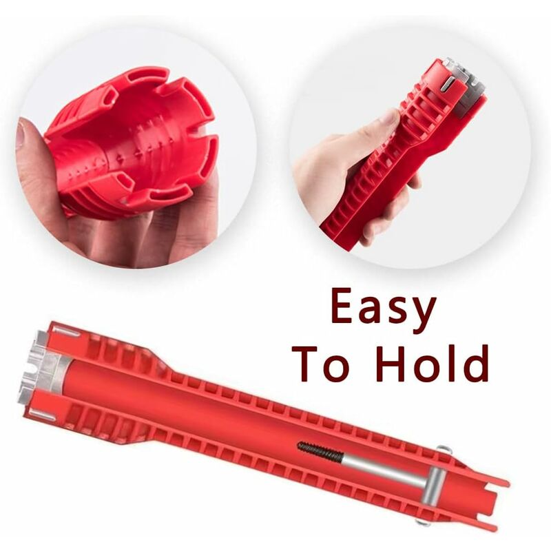 8 In 1 Multifunction Faucet Wrench Sink Faucet Installer And Sink Installation Tool For Toilet