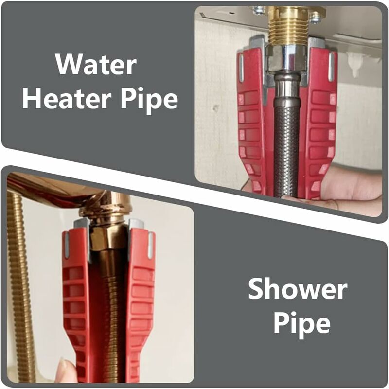 8 In 1 Multifunction Faucet Wrench Sink Faucet Installer And Sink Installation Tool For Toilet