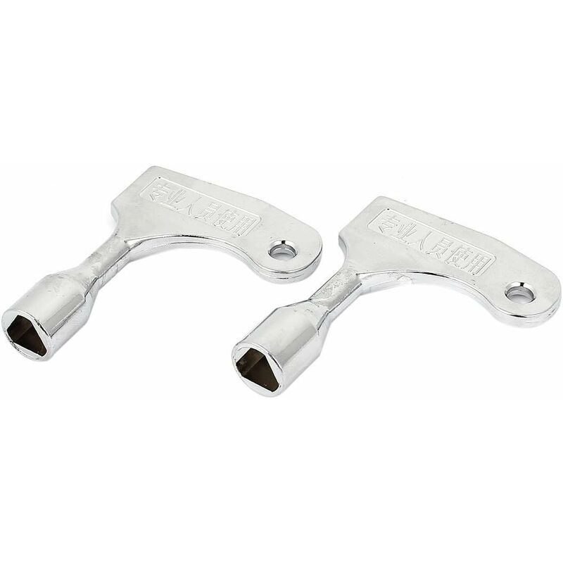 2 pcs Triangle Keys For Elevator Emergency Quick Release For 9Mm Lock