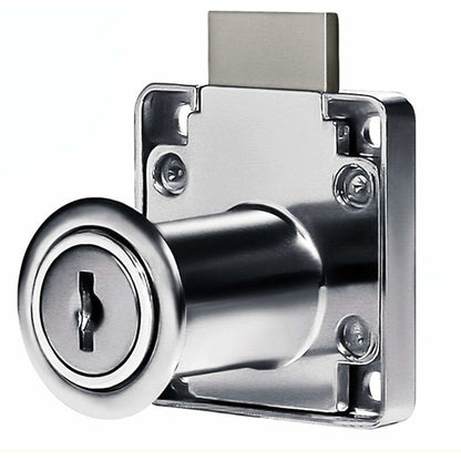 4 pcs Desk Drawer Lock, Cylinder Furniture Lock Use For Closing Cupboards, Drawer, Cabinet Ect, Thick And Durable