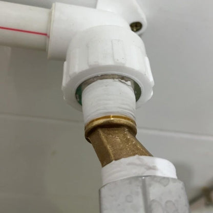 Offset Connection Tub Shower Faucet, Brass Elbow Reducer, Adjustable Swing Arm, 1/2 3/4 Offset Connection, 1/2 3/4