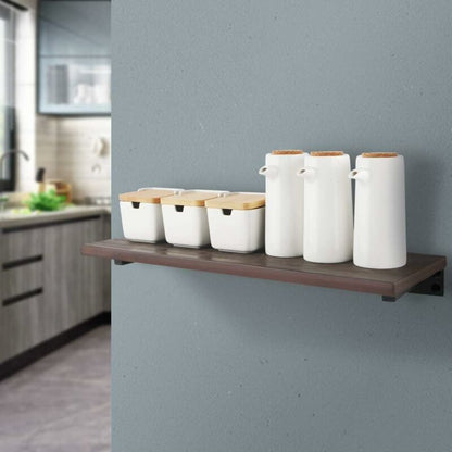 Industrial Shelf Bracket Stainless Steel Wall Mounted Shelf Support Metal Bracket For Floating Board Concealed Bracket