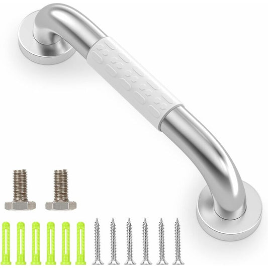 Safety, Stainless Steel Wall Mounted Grab Bar, Non-Slip Bathtub Handle, Shower Grab Bar For Bathroom Toilet 30Cm, 30 X