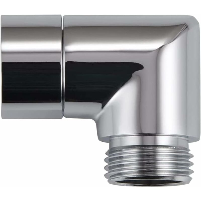 90 Degree Hand Shower Adapter, Elbow For Mobile Hand Shower
