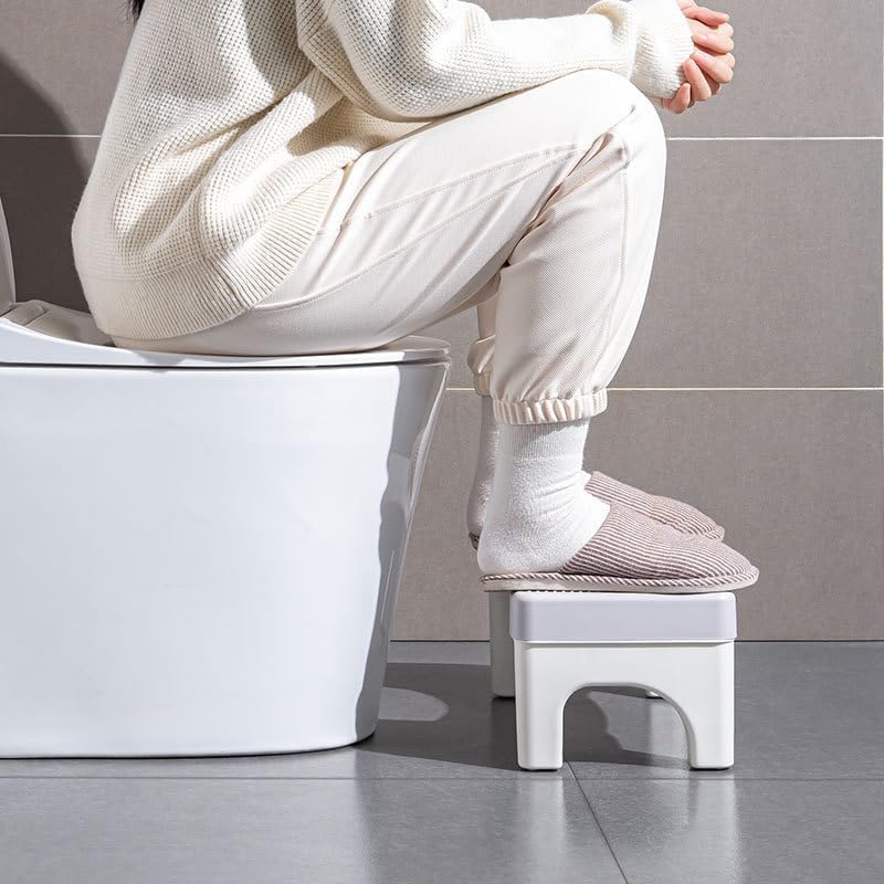 CARLA HOME Toilet Poop Stool Squat Adult for Easy Pooping for Bathroom Adults and Kids