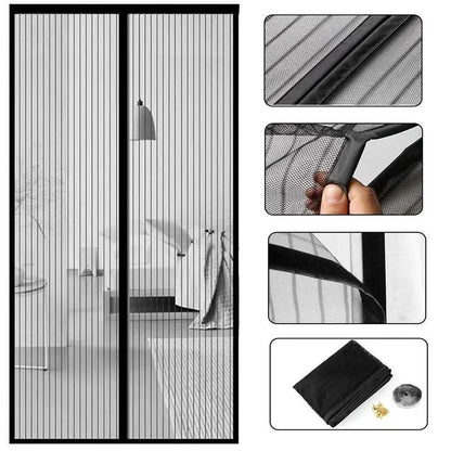 Magnetic Mosquito Net Door Screen 110x210cm