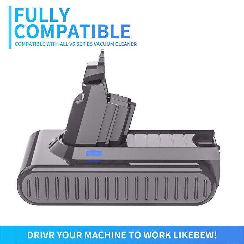 9500mAh Battery for Dyson V6 SV03 SV04 DC58 DC61 DC62