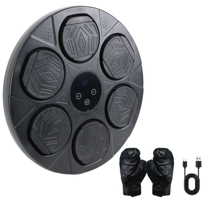 Bluetooth Smart Punching Bag Wall Pad 9 Speeds w/ Gloves