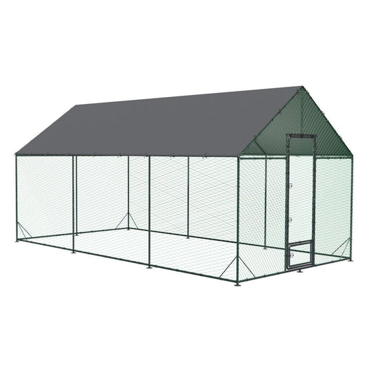 XXL Chicken Coop Hen House Cage 276x602x300cm