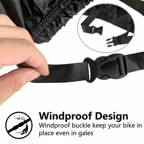 Heavy Duty Waterproof Bicycle Bike Cover Cycle Outdoor UV Protection