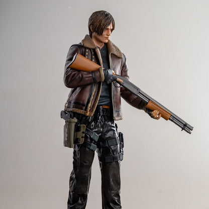Resident Evil Leon Scott Kennedy Figure Game Model Statue Toy 33cm