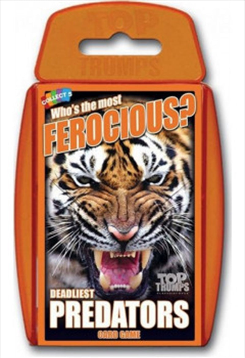 Deadliest Predators Top Trumps