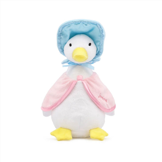 Soft Toy: Silky Beanbag Jemima Puddle-Duck Plush