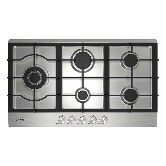 Midea Gas Cooktop Stainless Steel 90cm