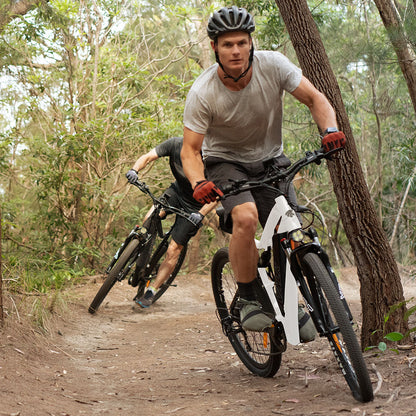 VALK MX7 Electric Bike, Medium frame Mountain ebike, White