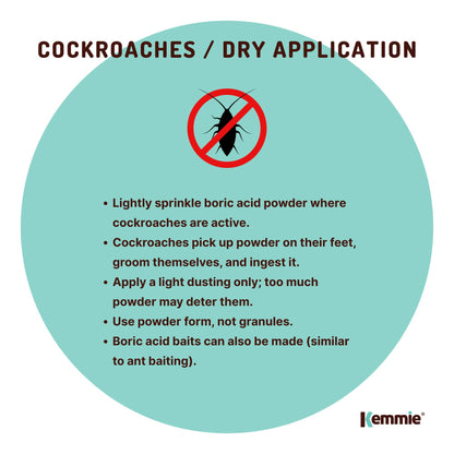 20Kg Boric Acid Powder High Purity Fully Soluble Granule Pest Ant Cockroaches