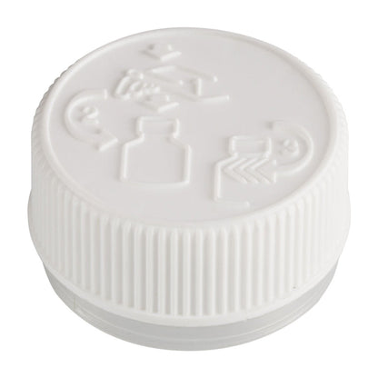 Kitchee 100x Tablet Bottles 90ml + 38mm TamperTel Child Resistant Cap - Round