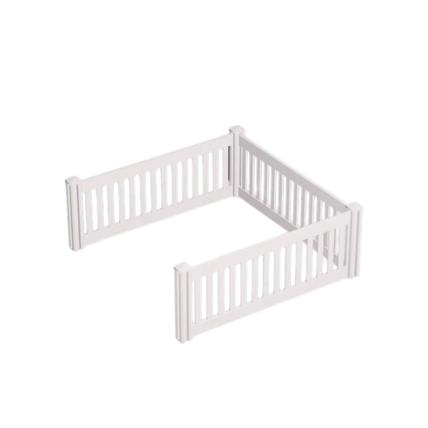 Rooster Farms PVC Dog Play Pen Extension for Whelping Box - 95cm x 95cm x 48cm