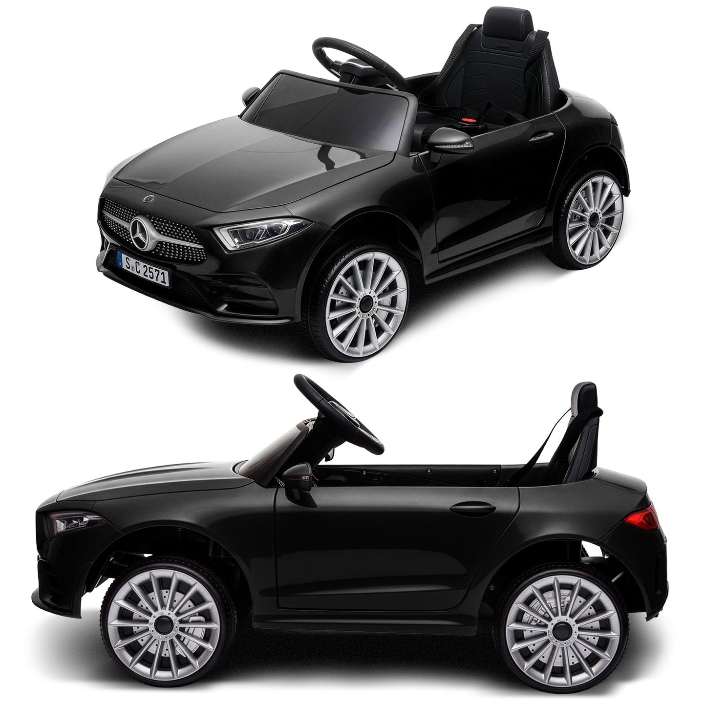 Kahuna Mercedes Benz CLS 350 Kids Electric Ride On Car with Remote Control - Black