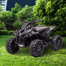 Load image into Gallery viewer, Kahuna GTS99 Kids Electric Ride On Quad Bike Toy ATV 50W - Black
