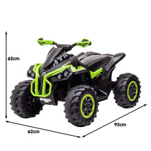 Load image into Gallery viewer, Kahuna GTS99 Kids Electric Ride On Quad Bike Toy ATV 50W - Green
