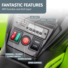 Load image into Gallery viewer, Kahuna GTS99 Kids Electric Ride On Quad Bike Toy ATV 50W - Green
