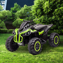 Load image into Gallery viewer, Kahuna GTS99 Kids Electric Ride On Quad Bike Toy ATV 50W - Green
