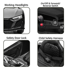 Load image into Gallery viewer, Kahuna Audi Sport Licensed Kids Electric Ride On Car Remote Control - Black
