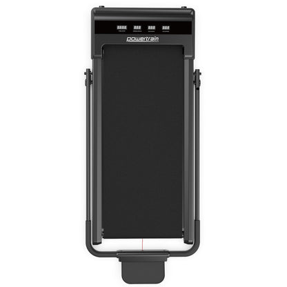 Powertrain K500 Walking Pad Treadmill 2 in 1 Foldable Walking & Running Machine w/2.5HP Motor Dual LED Displays 2 Level